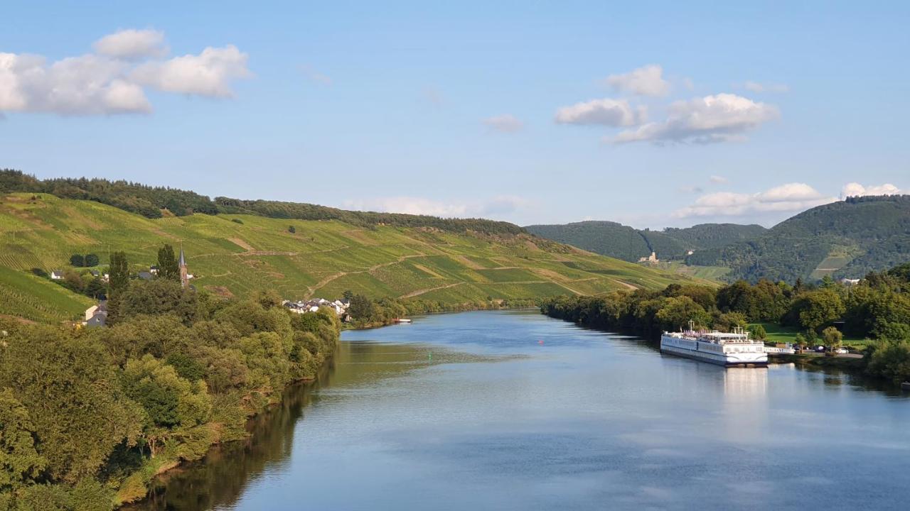 Ferienwohnung Im Moseltal Veldenz Exteriör bild
